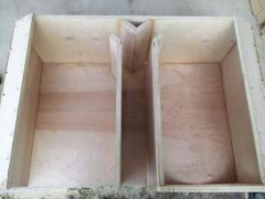 my box......top view before done