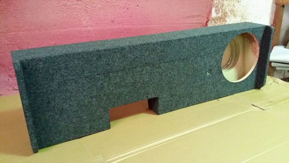 Subwoofer Box for 2014-2015 Chevy Silverado Crew/GMC Sierra 