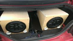 Mustang custom sub boxes