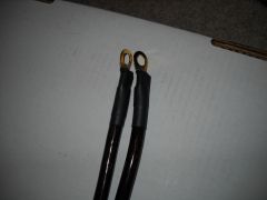 Ground Cables to Replace Factory Wires.