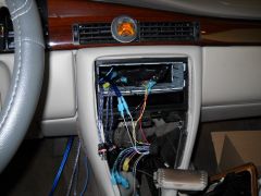 Head Unit Being Installed