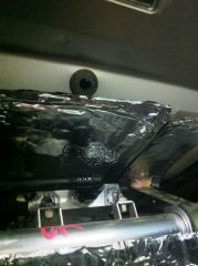 sound deadening trunk & gas tank